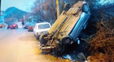 Sürücü ağır yaralandı