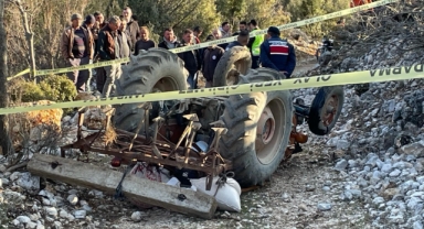 Traktörün altında kalan yaşlı adam hayatını kaybetti