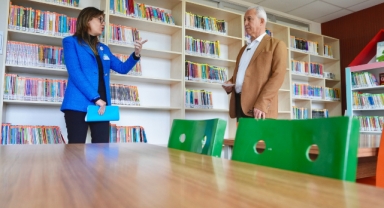 Yeni yerinde hizmete başladı