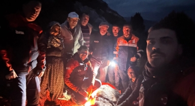 120 kiloluk keçi 7 saatte kurtarıldı