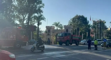 5 yıldızlı otelde yangın