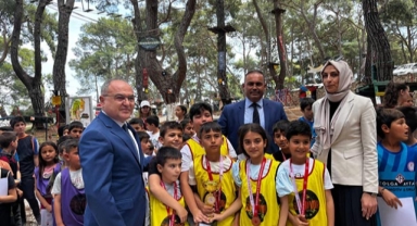 Aksu’da ilkokullar parkurda buluştu