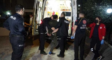 Anne-babasını odaya kilitledi
