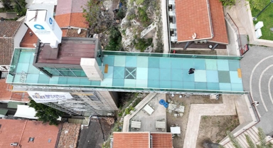 Antalya’nın ikonik asansörüne bakım çalışması