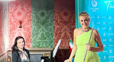 Antalyalı sanatçıdan Roma'da flüt resitali