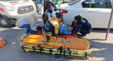 Aracın altına girdi