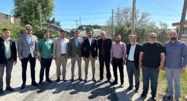 Belkıs yolu yeniliyor
