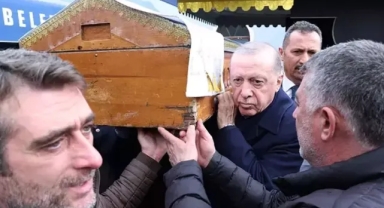 Cumhurbaşkanı Erdoğan, Kocaeli'de Burhan Abiş'in cenazesine katıldı