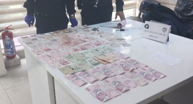 Dilencinin üzerinden 4 bin lira çıktı