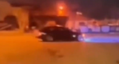 Drift yapan sürücüye ceza