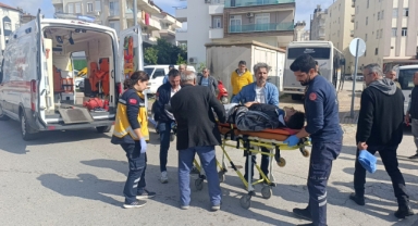 Ehliyetsiz sürücü kaza yaptı: 2 yaralı