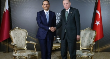 Erdoğan, Katar Başbakanı El Sani’yi kabul etti