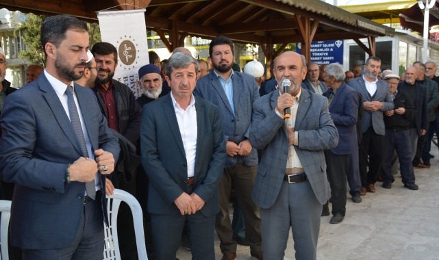 Hacı adaylarına uğurlama töreni