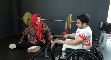 Halterle engelleri kaldırdılar