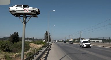 Hurda araçla kazalara dikkat çekiliyor