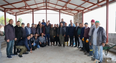İmece usulüyle spor salonu