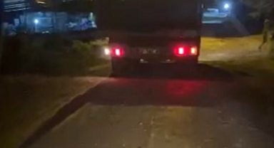 İzinsiz moloz dökümüne işlem yapıldı
