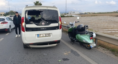 Kask hayatını kurtardı