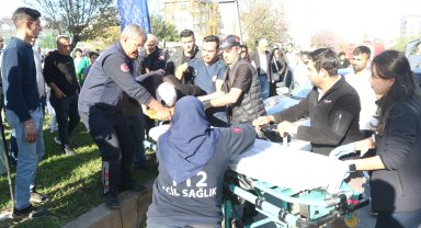 Kazada 3 kişi yaralandı