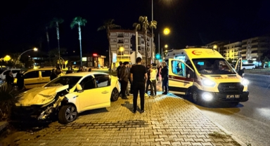 Kırmızı ışık ihlali kazaya neden oldu