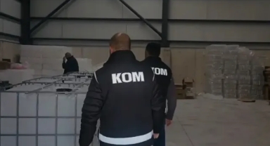 Kocaeli'de 12 ton sahte alkol ele geçirildi