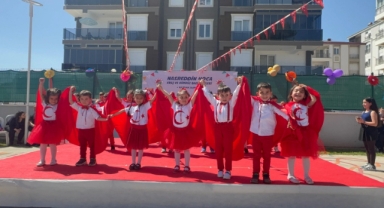 Nasreddin Hoca kreşlerinde 23 Nisan coşkusu 