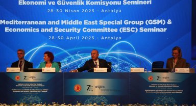 NATO temsilcileri Antalya’da masaya oturdu 