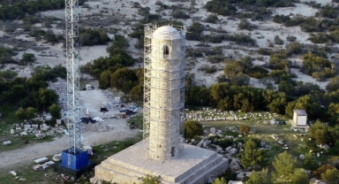 Patara Deniz Feneri'nin restorasyonu tamamlandı