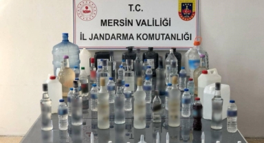 Sahte içki üreticileri yakalandı