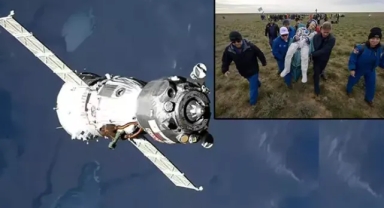 'Soyuz MS-26' uzay aracı Dünya'ya döndü