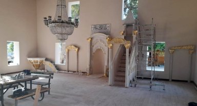 Tarihi camide restorasyon tartışması