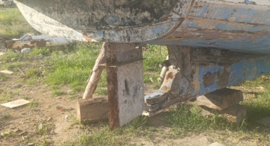 Tur teknesinin pervanesini çaldı