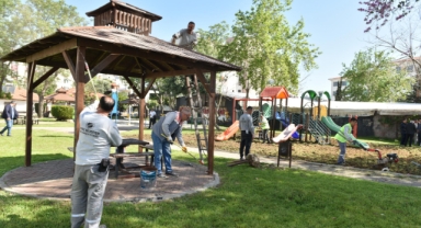Kepez’de park yenilemesi