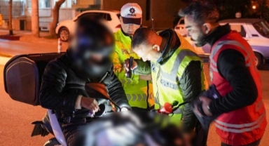 14 sürücüye ceza kesildi