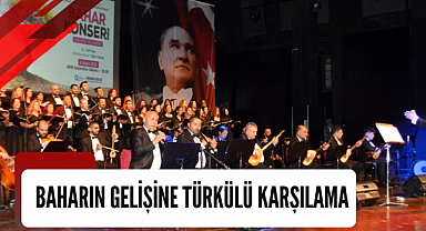 Baharın gelişine türkülü karşılama