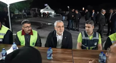 Bakan Işıkhan, işçilerle buluştu