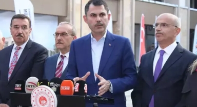 Bakan Kurum'dan Özgür Özel'e sert çıkış: 'Etrafına baksın'