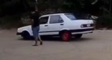Drift atıp havaya ateş açan şahıslara jandarmadan operasyon
