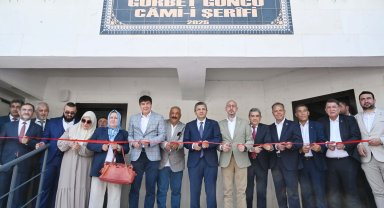 Gurbet Göncü Camii, dualarla hizmete açıldı