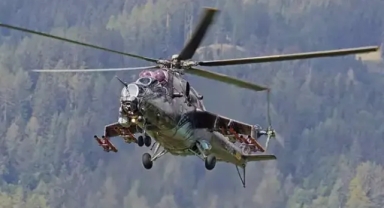 Helikopter düştü: 1 ölü, 4 yaralı