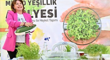 Heykeller yeşerdi, minyatür bahçeler ortaya çıktı