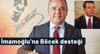 İmamoğlu’na Böcek desteği
