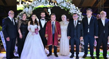 İş, siyaset ve spor dünyasını buluşturan düğün