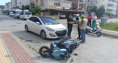 Kazada sürücü havada taklalar attı