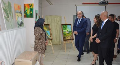 Korkuteli HEM'den yıl sonu sergisi