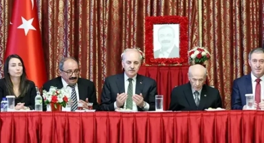 Kurtulmuş ve Bahçeli'den, DEM Parti grubuna taziye ziyareti