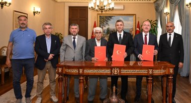Manavgat'a 24 derslikli ortaokul için protokol imzalandı