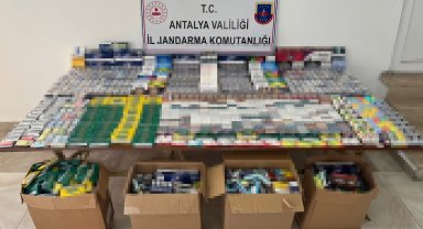 Manavgat'ta kaçakçılık operasyonu