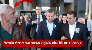 Özgür Özel'e saldıran kişinin kimliği belli oldu!