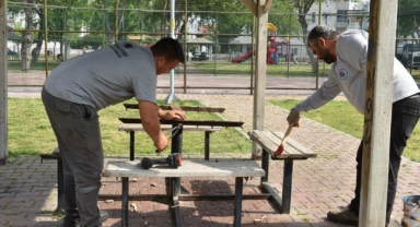 Parklar güzelleşiyor
